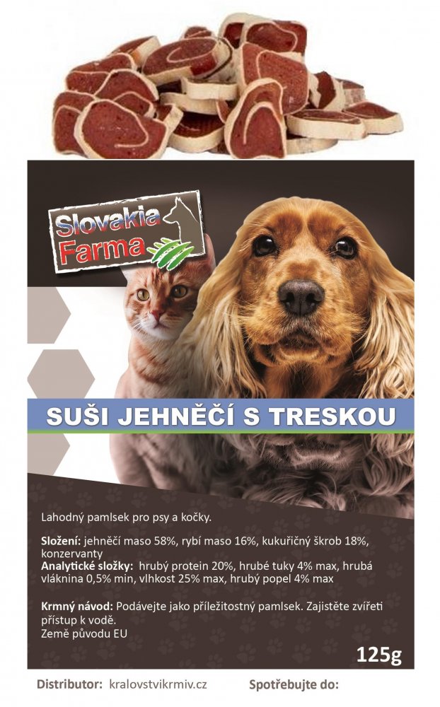 Suši jehně s treskou 125g