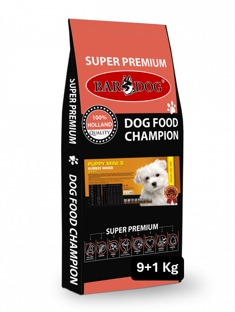 Bardog Super premiové granule Puppy Mini S 31/21