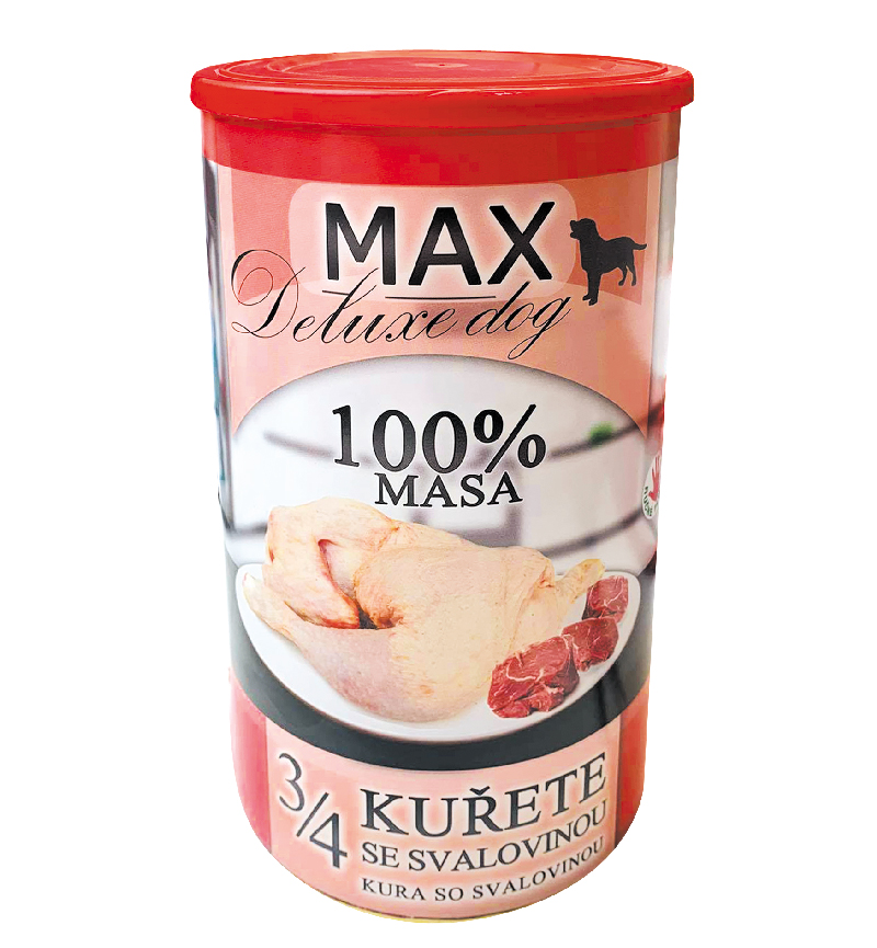 MAX deluxe 3/4 KUŘETE se svalovinou 1200g