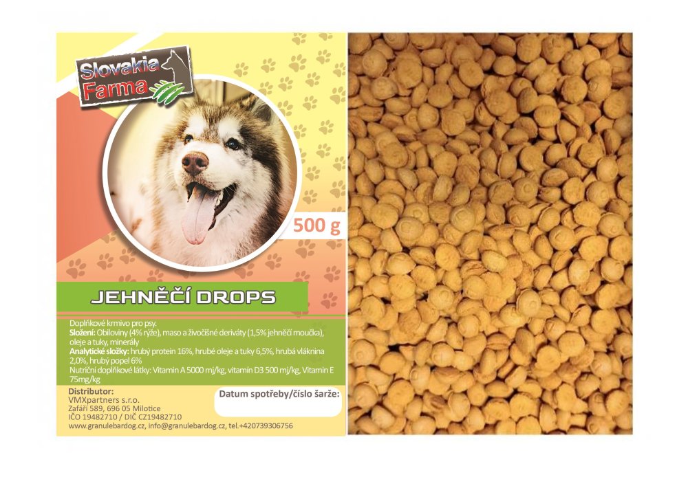 Jehněčí drops 500 g