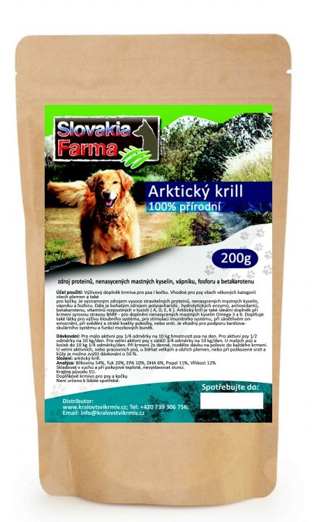 Arktický krill 200g