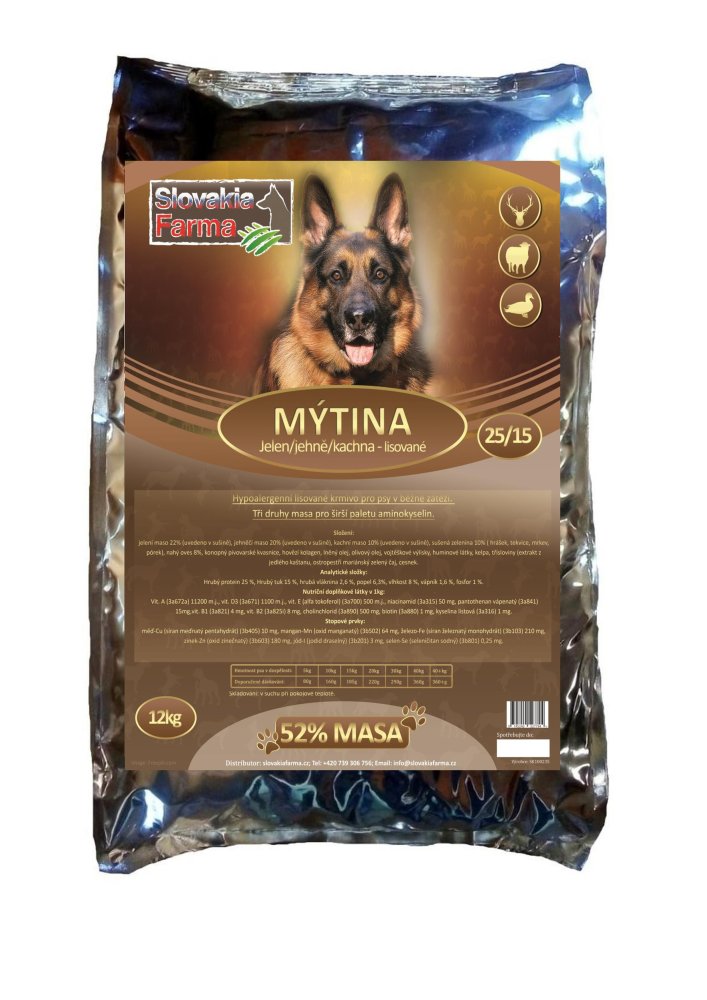 Lisované Granule Slovakia Farma - Mýtina 25/15