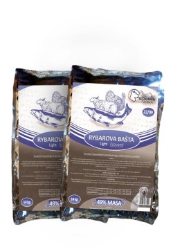 Lisované diétne Granule Slovakia Farma - Rybarova bašta 22/09 - Hmotnosť: 2 x 14 kg