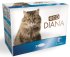 Diana Eco kapsičky rybie kúsky v omáčke 12×100 g – kompletné krmivo pre mačky | GranuleBardog.sk
