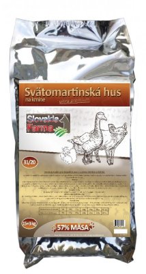 Hypoalergenní Granule Slovakia Farma - Svätomartinská hus 31/20 - 15 + 3 kg