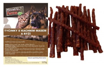 Tyčinky s kačacím mäsom