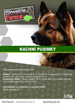 Kachní pusinky 125g