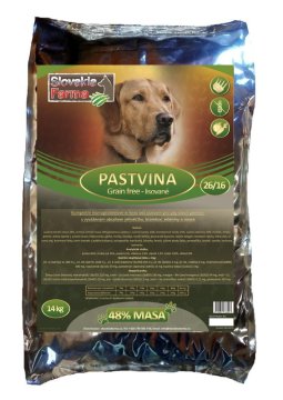 Lisované Grain Free Granule Slovakia Farma - Pastvina 26/16  - 14 kg