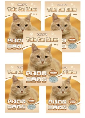 Smarty Tofu Cat Litter-Original-podstielka bez vône 6lt