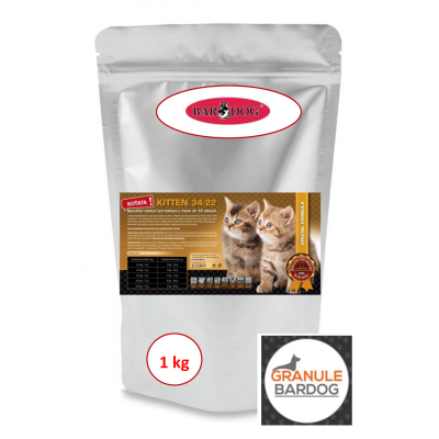 Super prémiové krmivo pro kočky Kitten 34/22 - Hmotnost: 4 kg