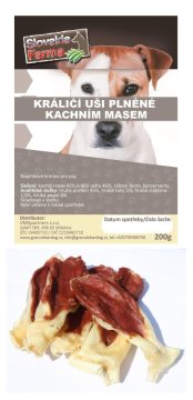 Králičie uši plnené kačicou