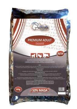 Lisované granule Slovakia Farma - Premium Adult 26/14