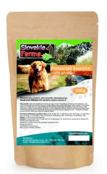 Pivovarské kvasnice - Hmotnost: 500g