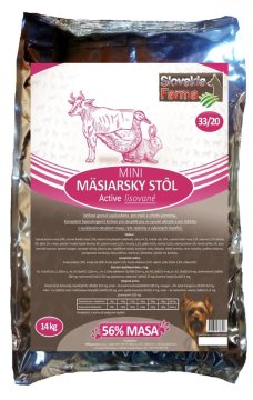 Masiarsky stôl mini verzia granúl 14 kg