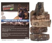 Koža z tresky s rybou 125g