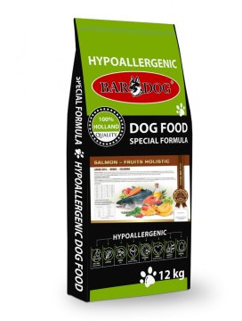 Holistické granule Bardog Salmon Fruits Holistic - Hmotnost: 12 kg