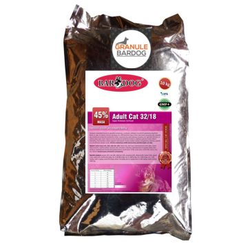 Super prémiové krmivo pre mačky Cat Adult 32/18 - Hmotnosť: 4 kg