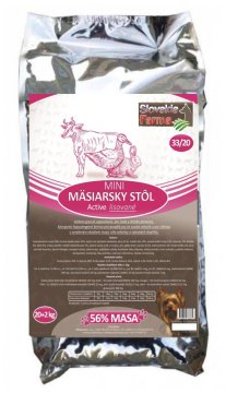Masiarsky stol mini granule 22 kg