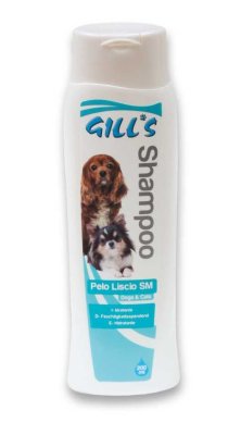 Gills šampón rovnú srsť pre psov a mačky