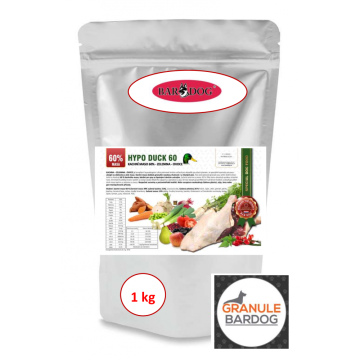 Hypoalergenné granule Hypo Duck 60 30/17 - Hmotnosť: 4 kg