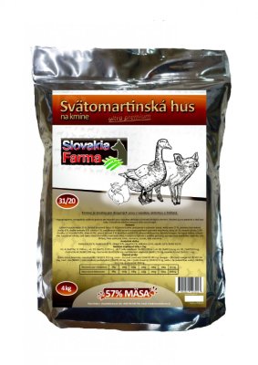 Hypoalergenní  Granule Slovakia Farma - Svätomartinská hus 31/20 - 4 kg