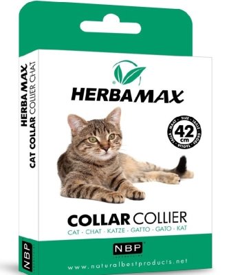 Herba Max Cat collar 42cm antip.obojek