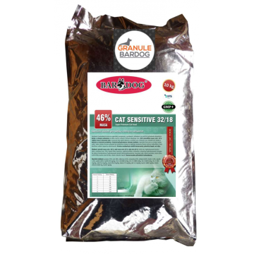 Krmivo pre mačky Cat Sensitive 32/18 - Hmotnosť: 10 kg