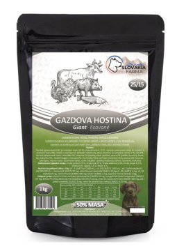 Gazdova hostina 25/15 – lisované granule SlovakiaFarma pro velká plemena - Hmotnost: 14 kg