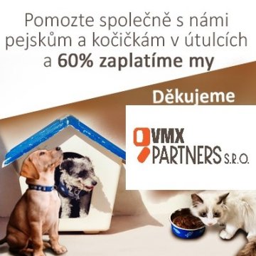 2 kg krmiva pre útulok