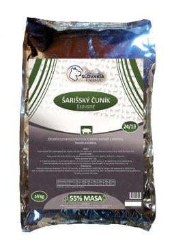Lisované Granule Slovakia Farma - Šarišský čuník 24/13 - Hmotnosť: 2 x 14 kg