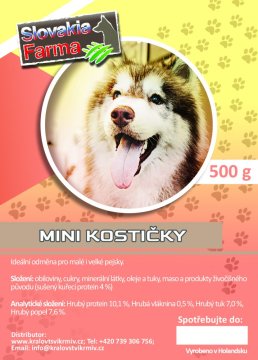 Mini  kostičky 500 g
