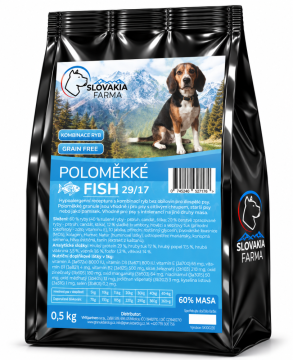 Poloměkké Granule Fish 0,5 kg
