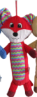 Líška - textilná hračka 40cm