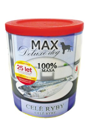 MAX deluxe CELÉ RYBY 800g