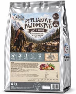 Hypoalergenní Granule SlovakiaFarma Pytliakovo tajomstvo 26/14