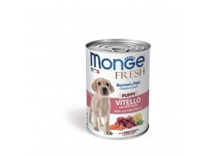 MONGE FRESH DOG Puppy Teľacie mäso so zeleninou 400g