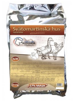 Hypoalergenné Granule Slovakia Farma - Svätomartinská hus 31/20 - Hmotnosť: 4 kg