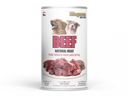 MAGNUM Natural BEEF Meat dog 1200g