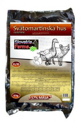 Hypoalergenní Granule Slovakia Farma - Svätomartinská hus 31/20 - 10 kg
