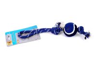 Modrý balónek na provazu - 35 cm