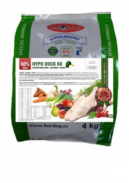 Hypoalergenné granule Hypo Duck 60 30/17 - Hmotnosť: 4 kg