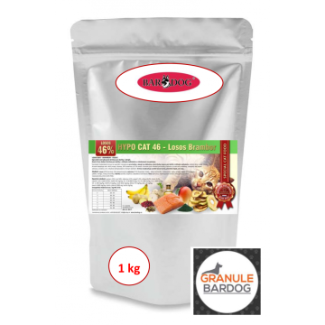 Hypoalergenní granule pro kočky Hypo Cat 46 - Losos Brambor 32/18