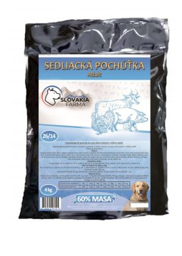 Hypoalergenní Granule Slovakia Farma Sedliacká pochúťka Adult Mini  26/14 - Hmotnost: 4 kg