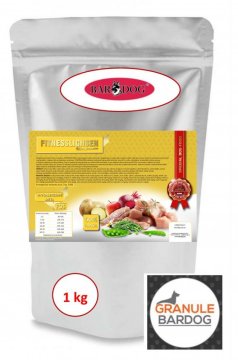 Lisované granule BARDOG FITNESSLIGHSEN - Hmotnost: 4 kg
