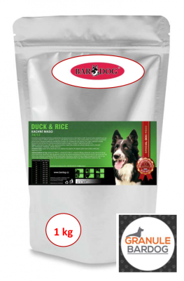 Super prémiové granule Duck Rice 24/12 - Hmotnost: 1 kg