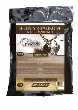 SlovakiaFarma - Jelen s králíkem na brusinkách - Hmotnost: 1 kg