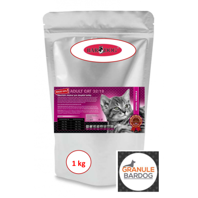Super prémiové krmivo pro kočky Cat Adult 32/18 - Hmotnost: 4 kg