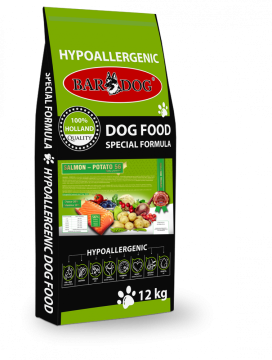 Bardog Hypoalergenní Lisované granule Salmon Potato 56 - Hmotnost: 1 kg