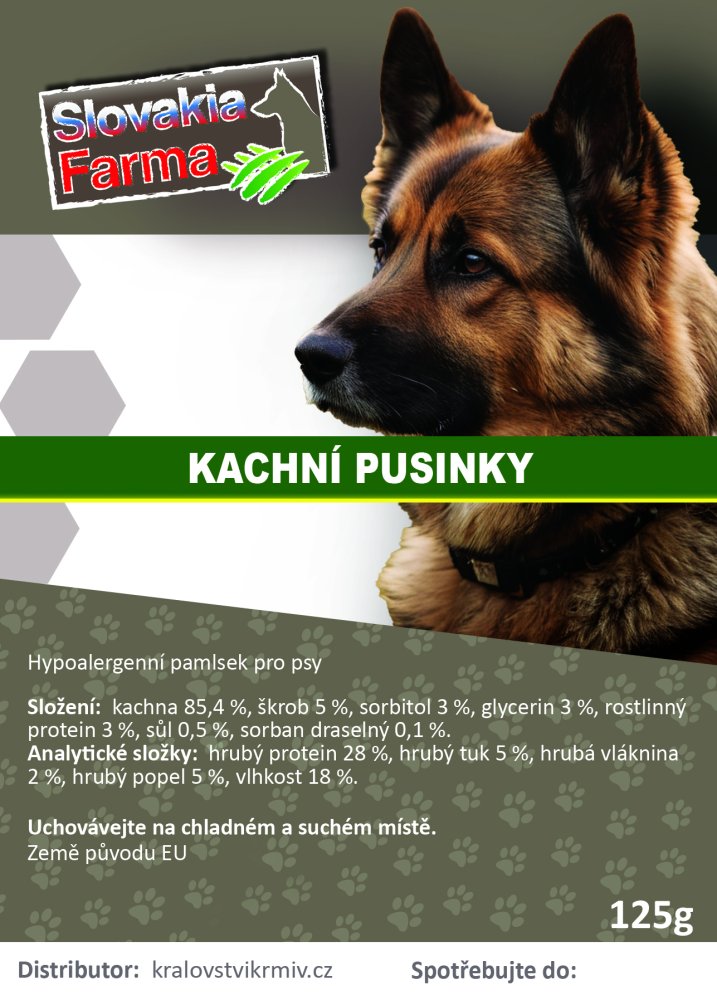 Kachní pusinky 125g