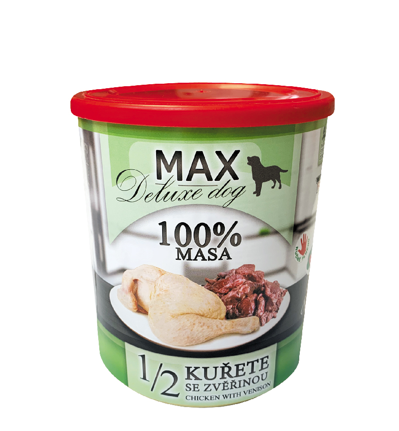 MAX 1/2 kuřete se zvěřinou 800g